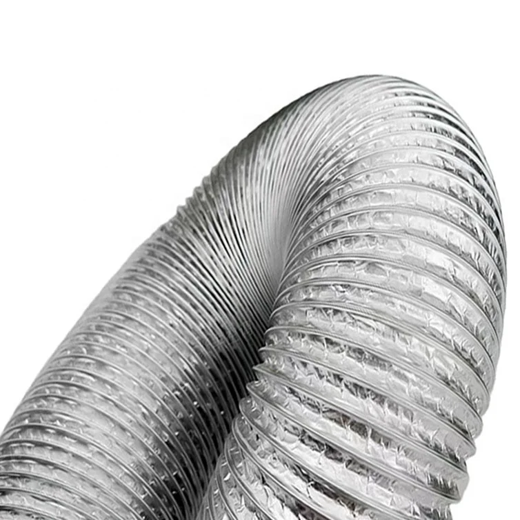 Milk tea shop ventilation system duct Heat-resistant aluminum foil tube