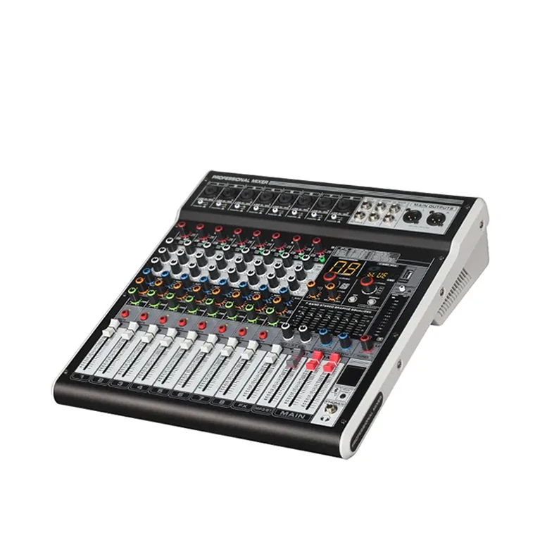 ST-8P Factory hot Selling Professional Audio Digital Mixer Mixing Console