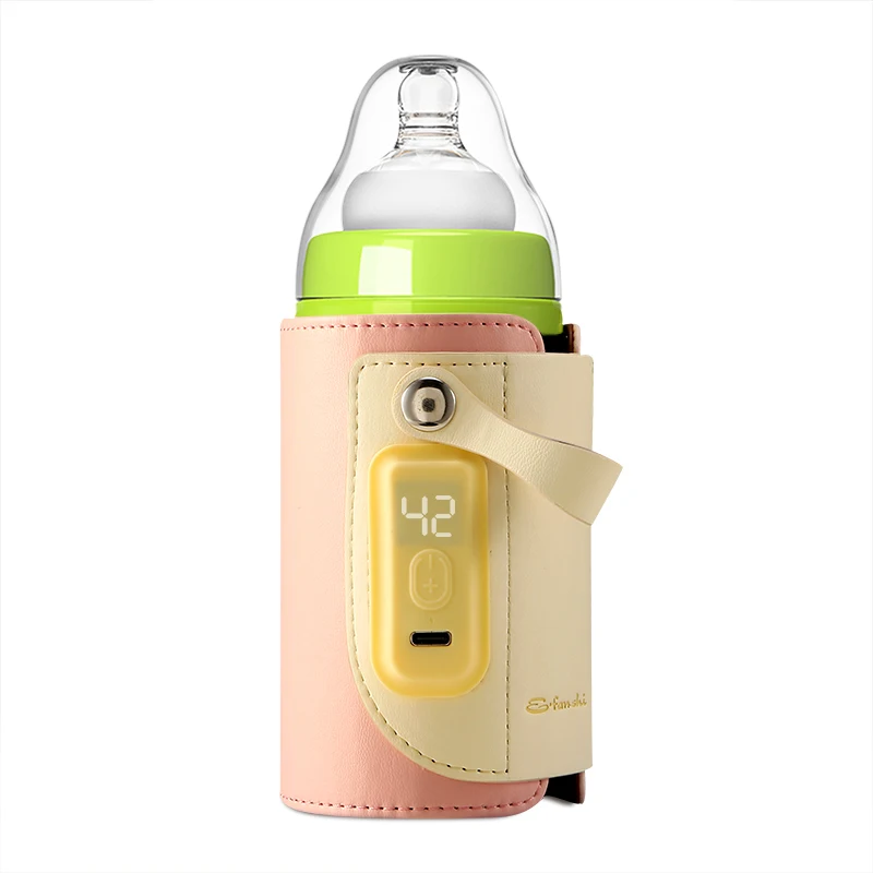 Portable Warmer baby Bottle Warmer Crystal Velvet Usb Car Electric Outdoors Portable Baby Food Milk Bottle Warmer
