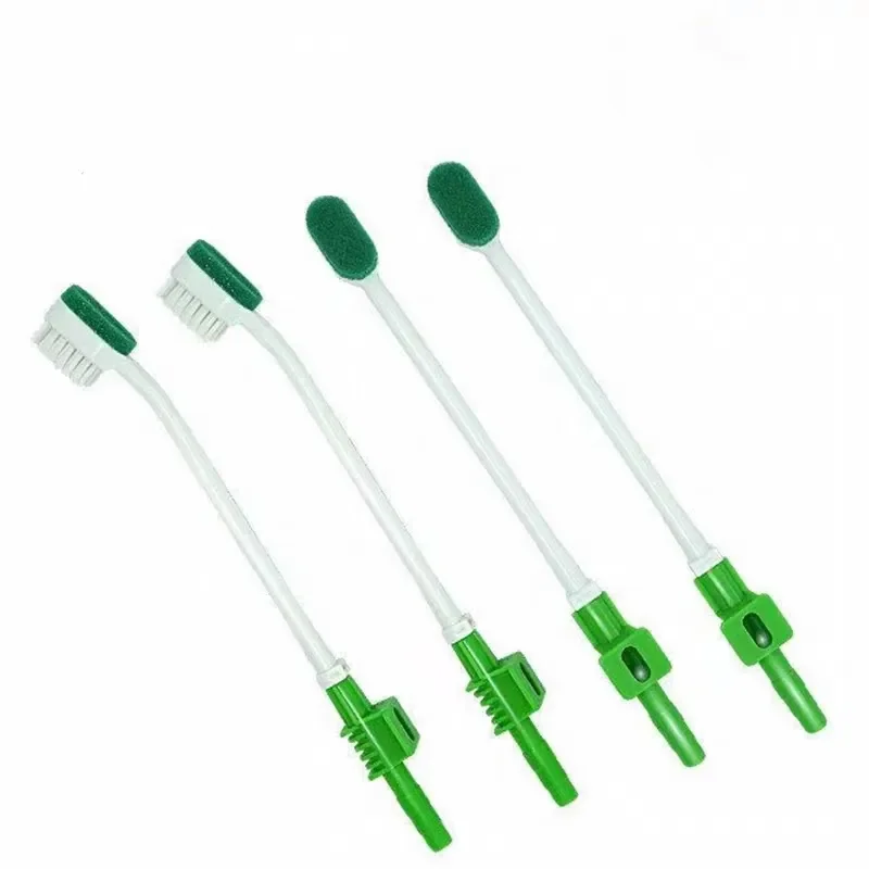 Cheap Disposable Medical Mouth Oral Care Suction Toothbrush and Swab Sponge Toothbrush