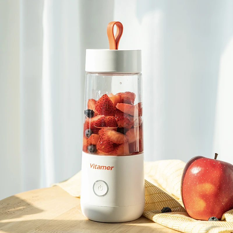 Горячая Распродажа OEM брендинг Соковыжималка Блендер 350 мл Соковыжималка Блендер портативный с 2000 мл батарея мини Соковыжималка Блендер с ручкой RK-W21