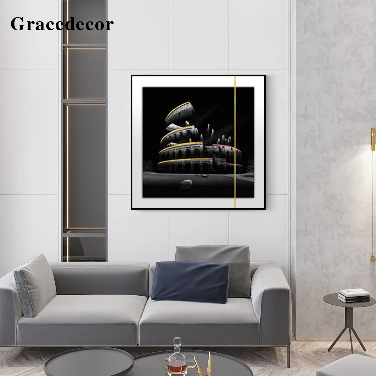 Modern Pop Art Original Painting Abstract Digital Artwork Epoxy Resin Painting