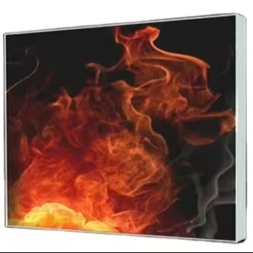 6mm 8mm 10mm 12mm 15mm Fireproof tempered glass heatproof insulating glass fire resistant glass for public places