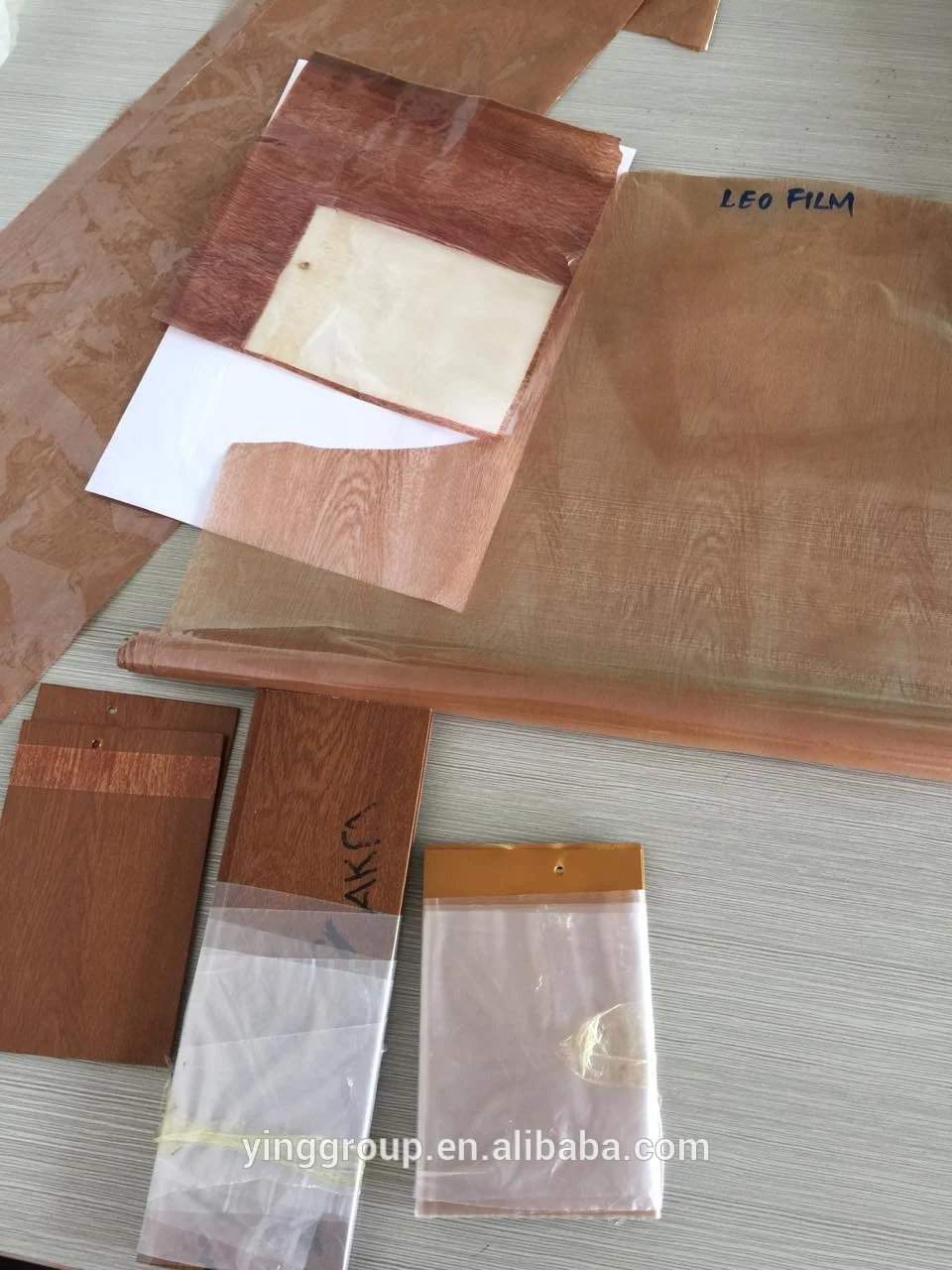
3D Wood Grain Heat Transfer Film Printing Price For Aluminium Profile 