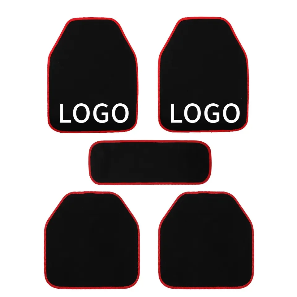 can customize Car universal foot pad Fashion black auto mat rug