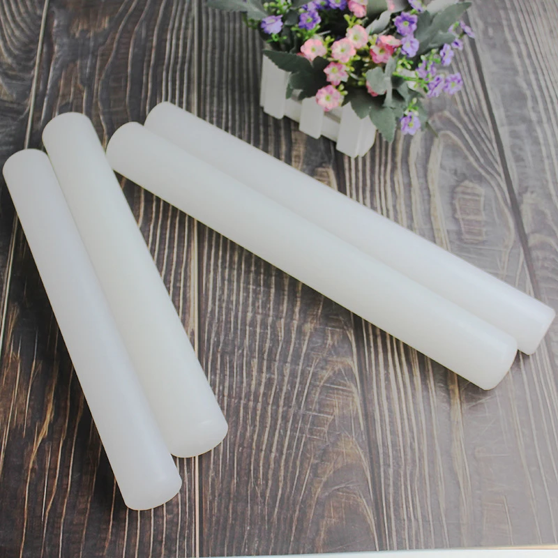 Non-Stick White Plastic Fondant Rolling Pin Multiple Lengths Optional High Quality Rolling Pins For Pastry Tools