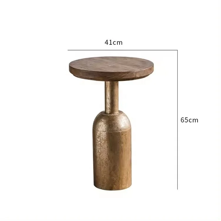 Essent Farmhouse Style Wooden Center Table Living Room Antique Furniture Vintage Rustic Coffee Table For Home Coffee Table