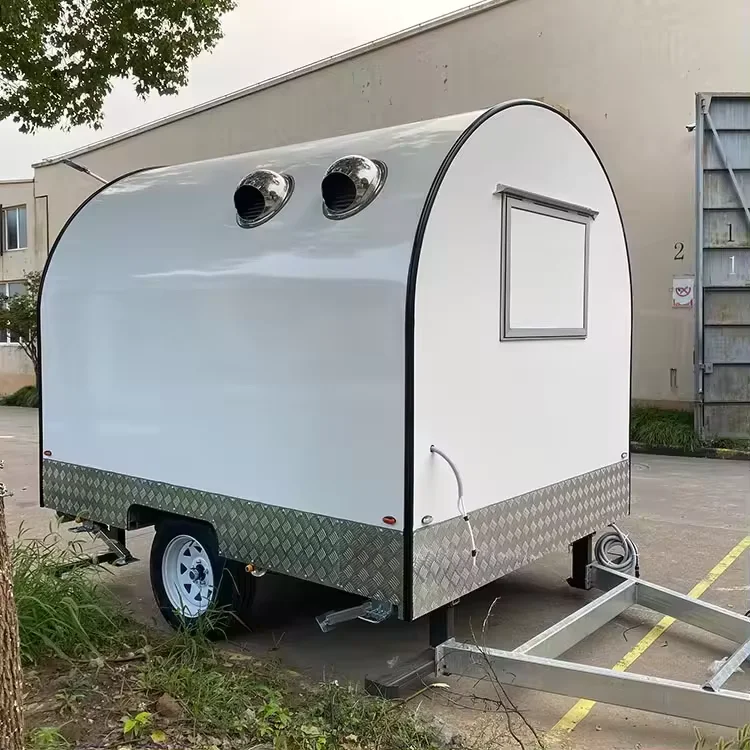 Certificate Hot Dog Snack Cart Food Kiosk Food Truck  Food Trailer Concession Van Customized