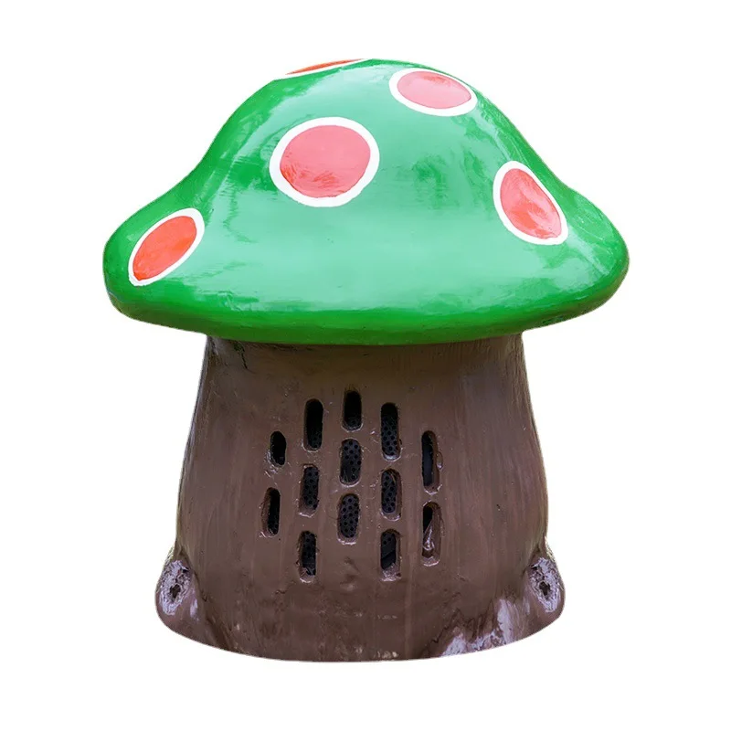 Outdoor Garden Weatherproof Ground-Mounted Speaker with 30W Transformer Powerful Sound Weather-resistant Loudspeaker