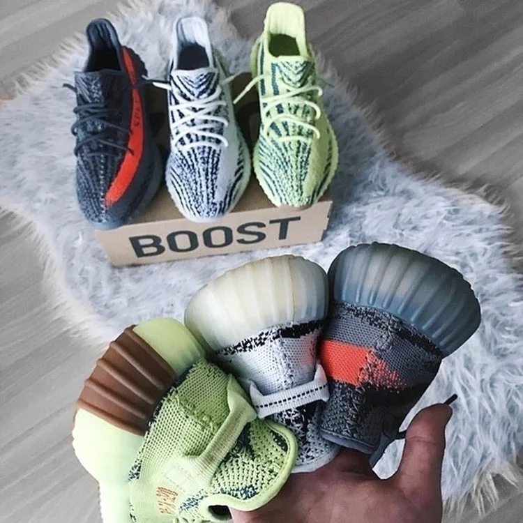 2021Most popular Reflective Sneakers Yeezy 350 Style V2 Men Women Casual Sports Shoes