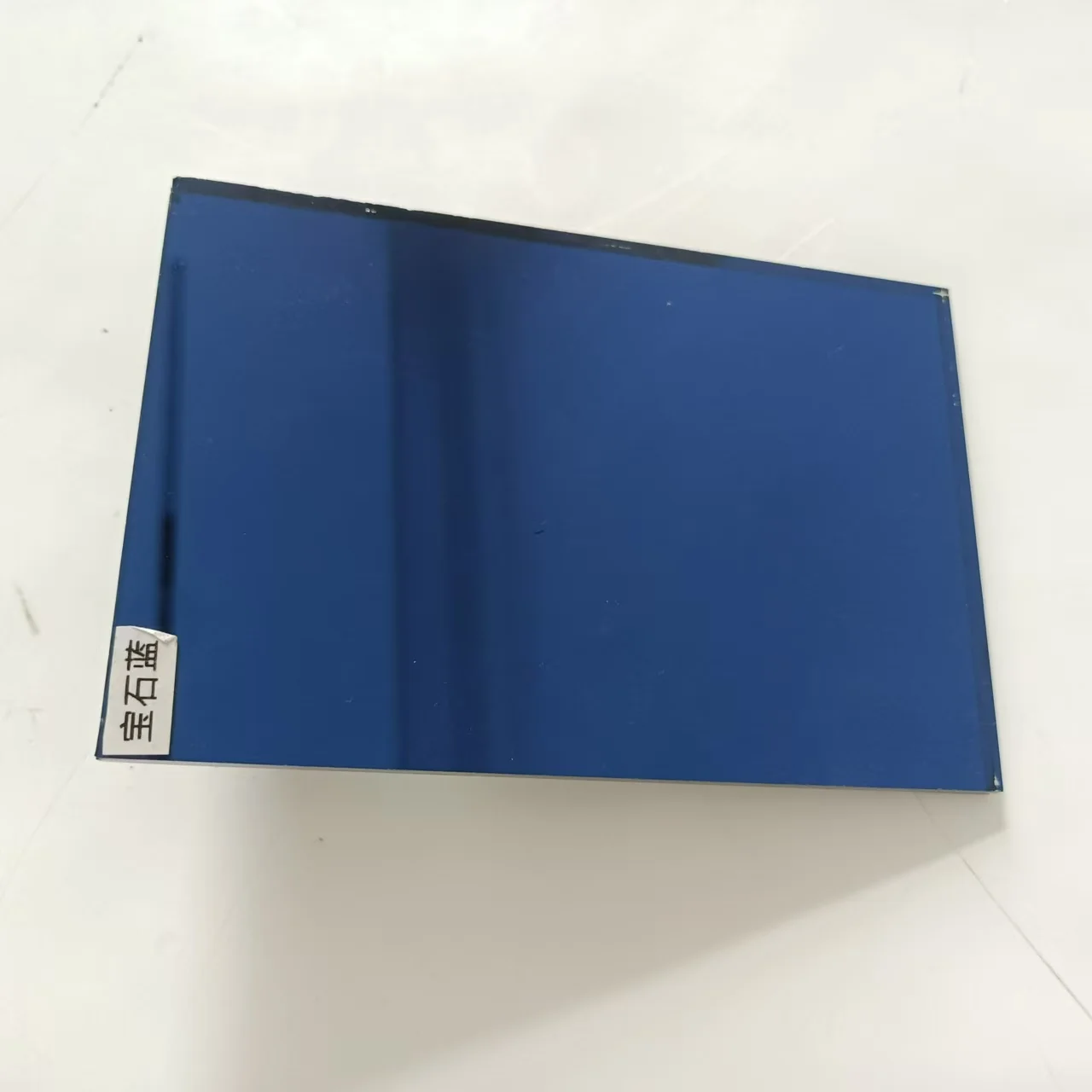 3mm 4mm 5mm 6mm Tinted Mirror pink Gray Black Purple Green Dark Blue Bronze Custom Float Silver with Beveled Edge
