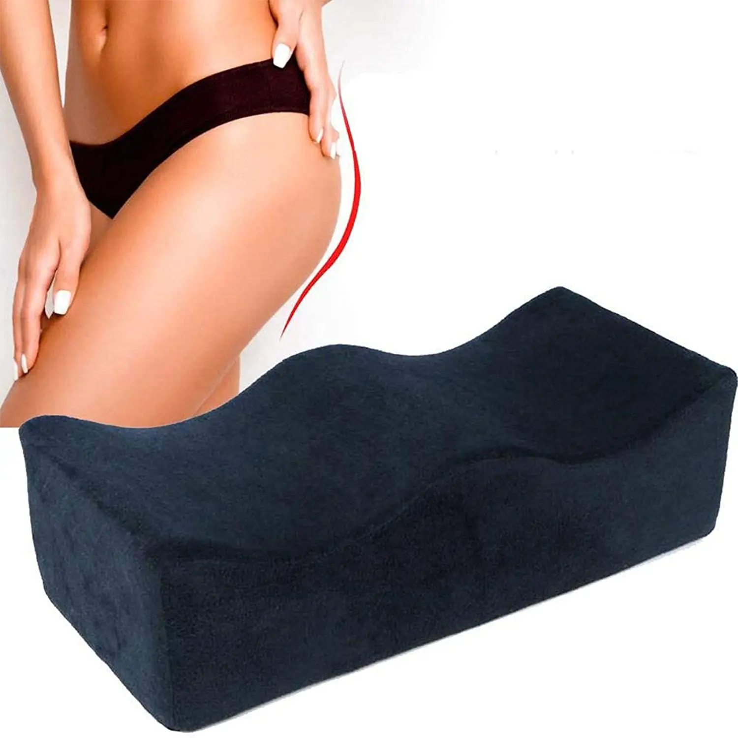Brazilian Butt Lift Pillow, BBL Foam Pillow, Post Surgery Recovery Seat Brazilian Butt Lift Pillow Firm Support Cushion For Home