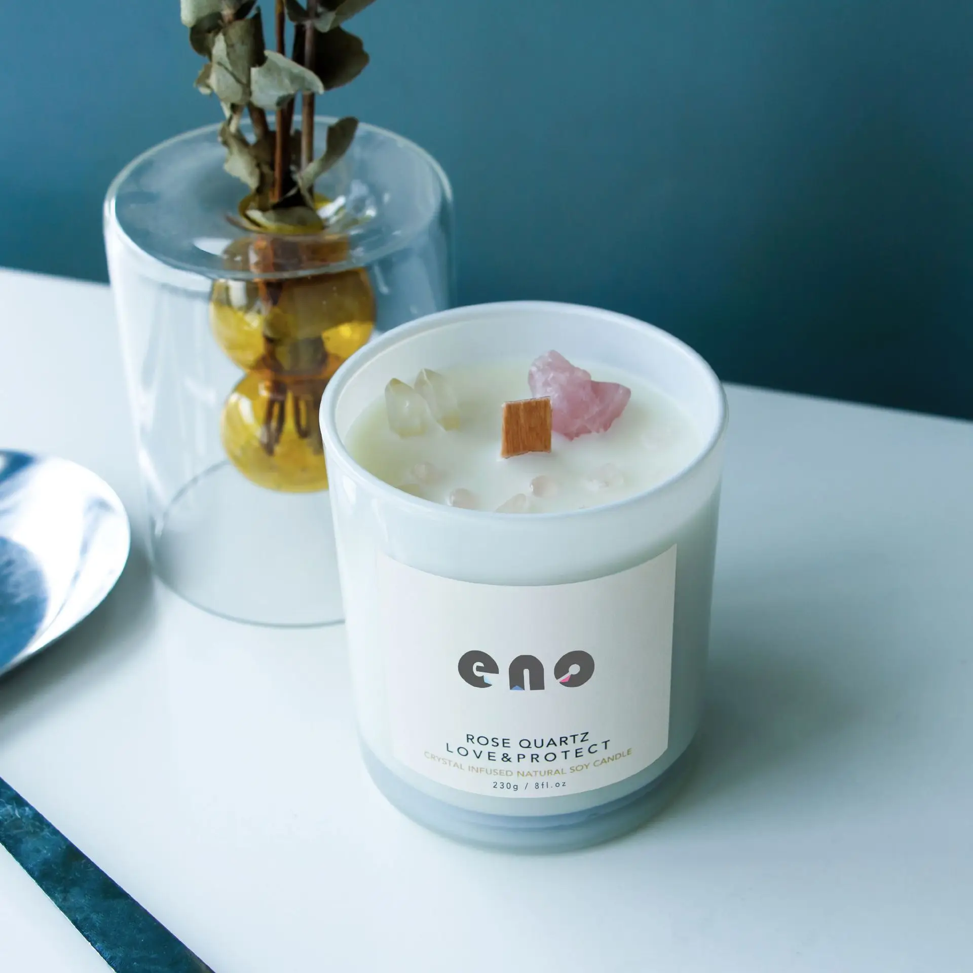 ENO ready to ship free sample  custom products list for home air freshener fragrance oil crystal stone Scented candle