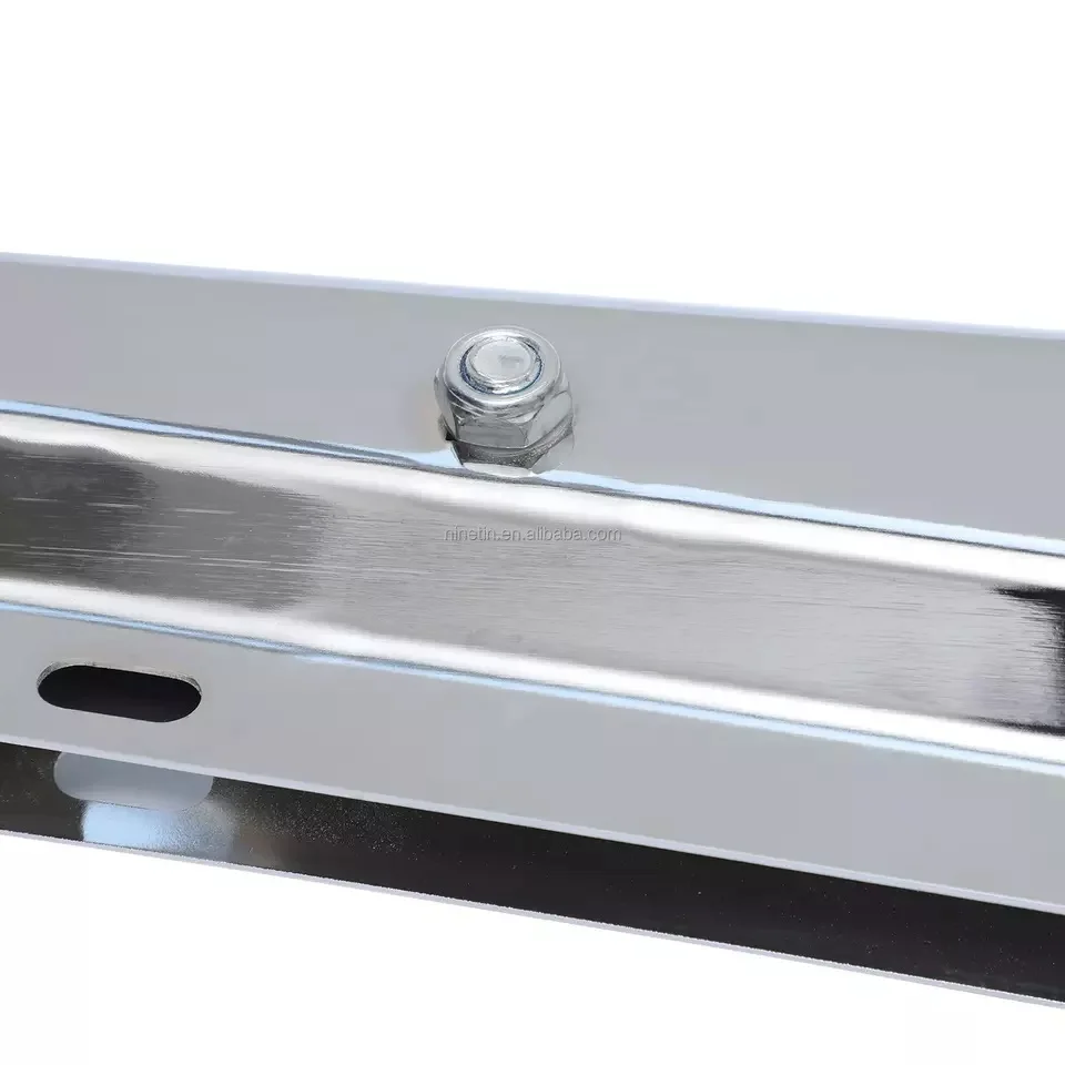 Semi truck accessories parts customize chrome mud flap hanger for universal american trucks