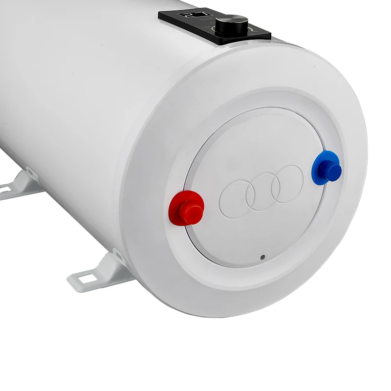 High Quality Wholesale Electric Tank Water Heater Horizontal 50L 100L Storage Shower Heater Household Wall Mounted Plastic