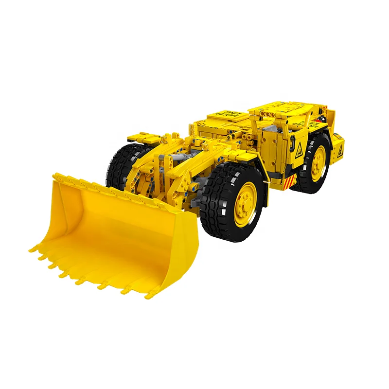 Mould King 17056 Mine Loader Truck Building Sets, 1396 Pieces APP Remote Control Truck Construction Vehicles Model with Motor