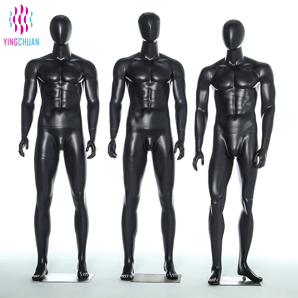 Full Body Matte Fiberglass Men Muscular Sports Male Mannequin For Sportswear Display