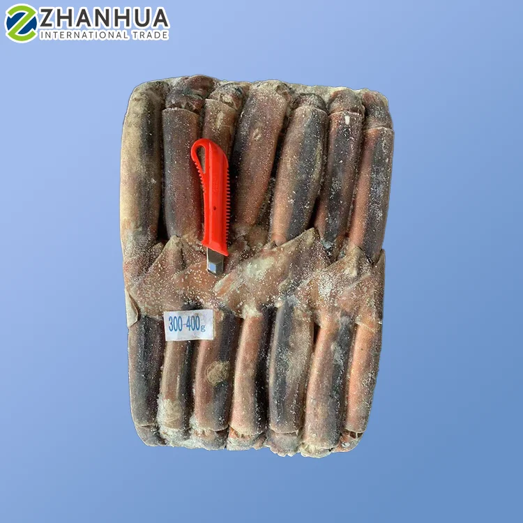Argentina Squid Raw Block Frozen 300/400g Frozen Raw Squid