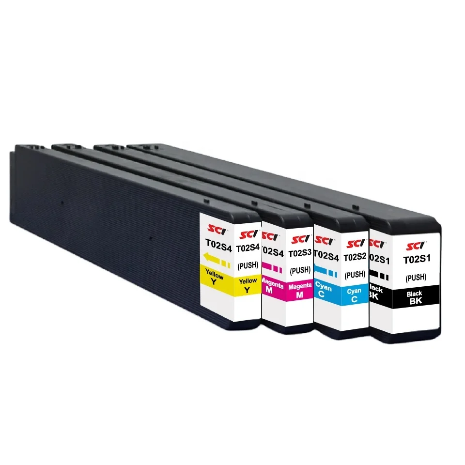 Картридж с чернилами T02S1 T02S4 для Epson T02S BK T02 рабочей силы WF-C20750 предприятий WFC 20750
