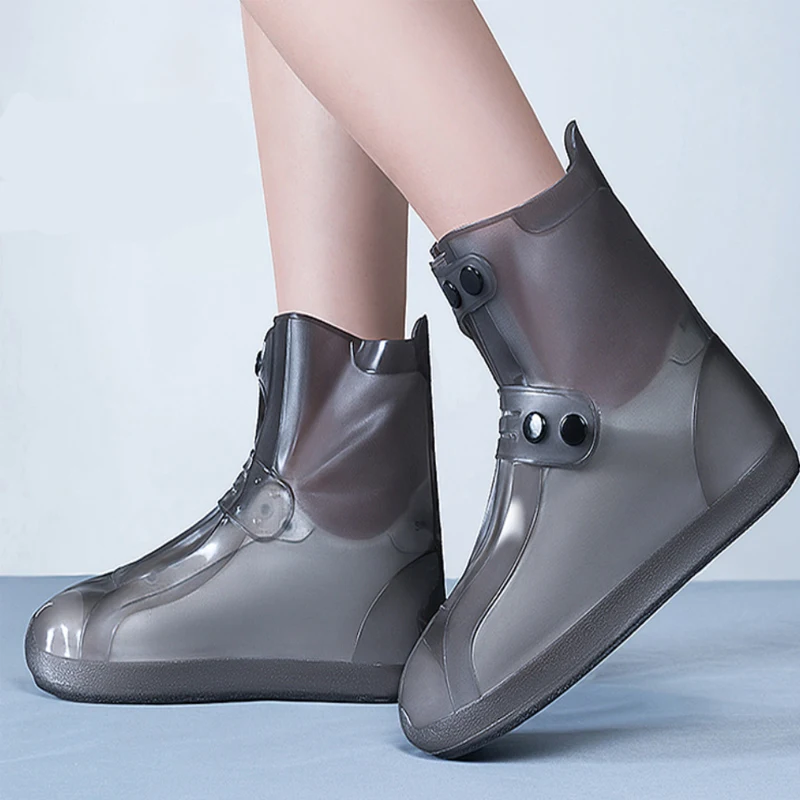 Non-slip Easy-handy Water Resistant Overshoes Outdoor Cycling Hiking Protectors Waterproof Silicone Shoe Cover for Rain