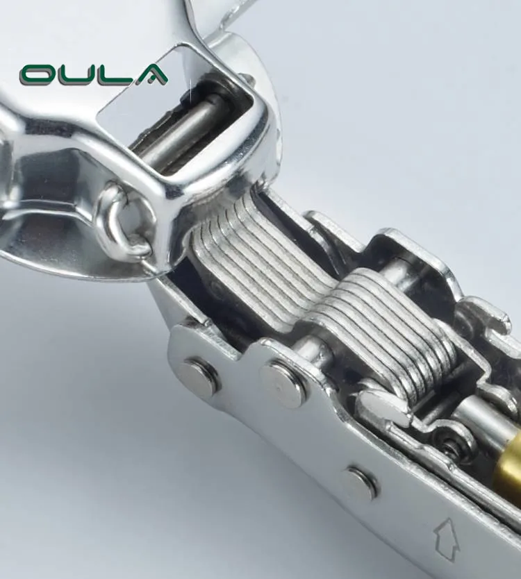 Factory high quality stainless steel cabinet concealed hydraulic hinge for Kitchen Cupboard door