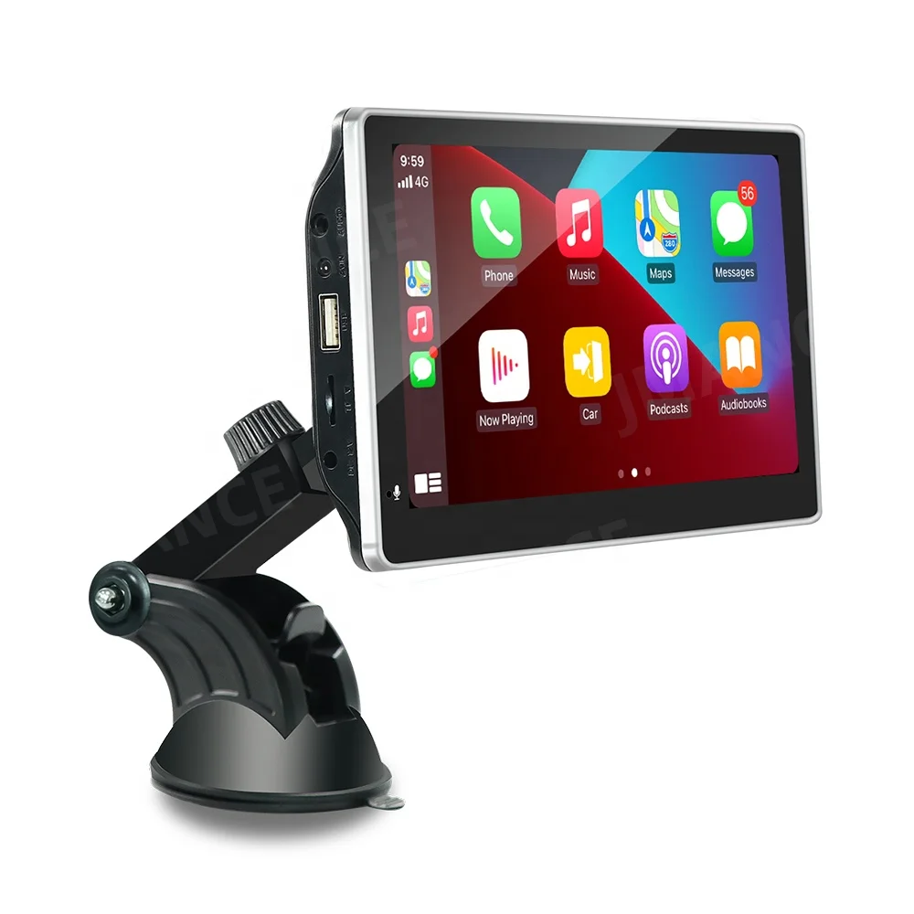 U7 7inch Portable standalone wireless CarPlay Android auto car integrated system 1024*600 BT5.0  FM