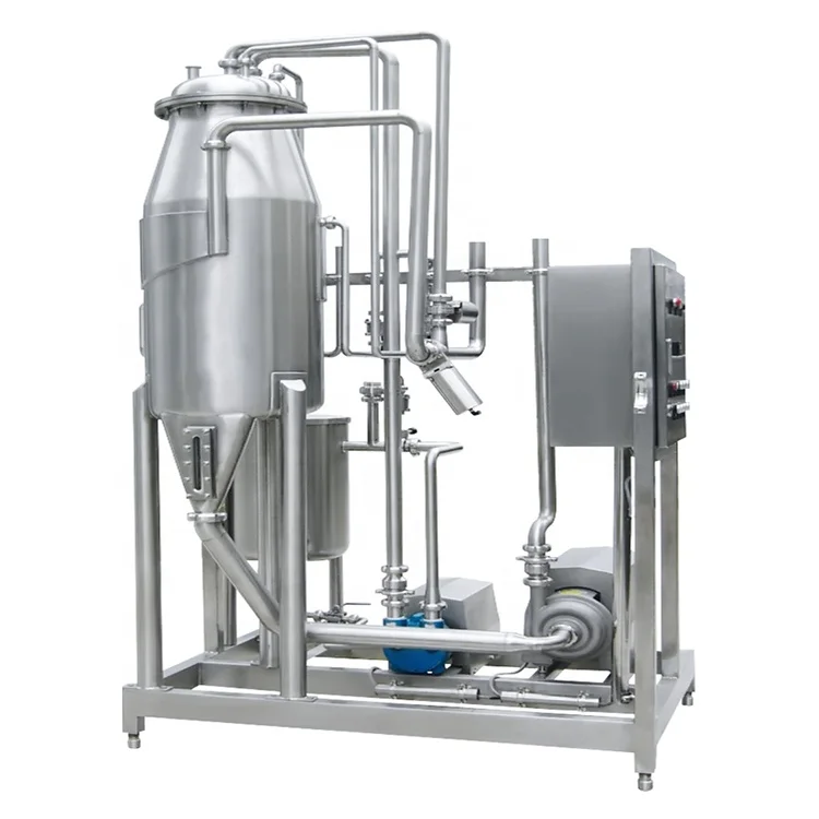  Stainless steel milk juice vacuum deaerator degassing extruder