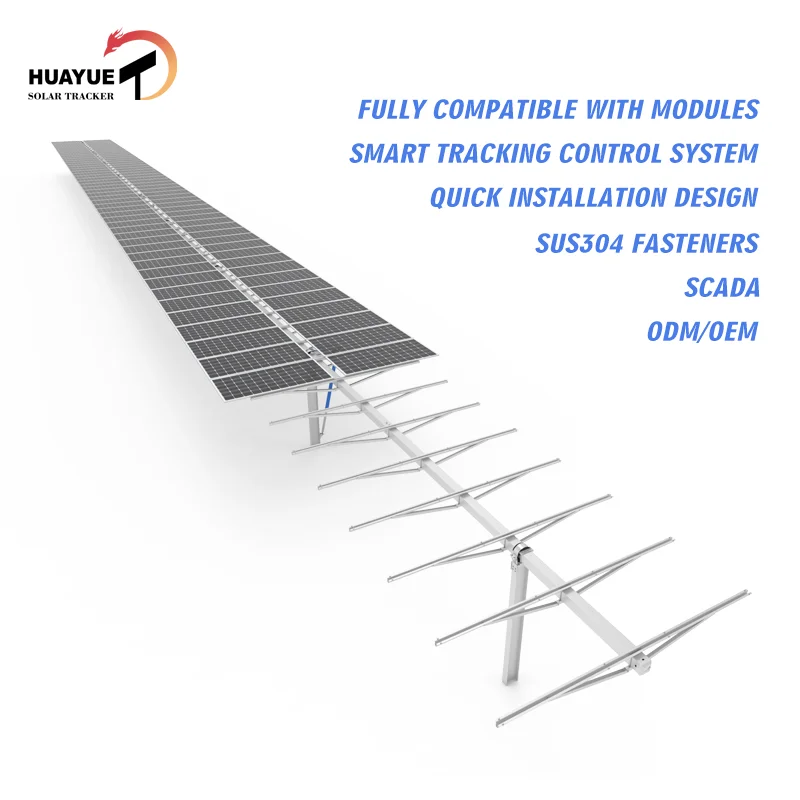 48KW HYP-2-90PV-78-IR-M-3LD прочный источник производители новый дизайн одноосная система солнечного солнца