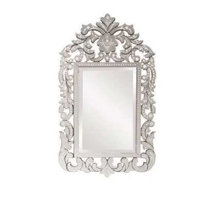Venetian Mirror Mirror Dark antique style home hotels Venetian frame Floor Beveled  Decor looking glass reflector Silver Mirror