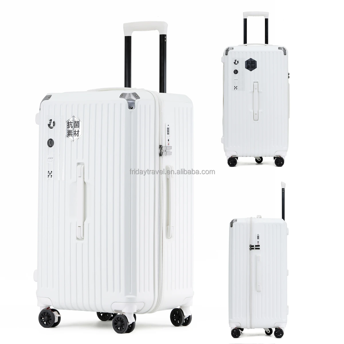 High Quality Multi-Functional Luggage with TSA Lock Soft Handle Spinner Wheel-Unisex Travel luggage