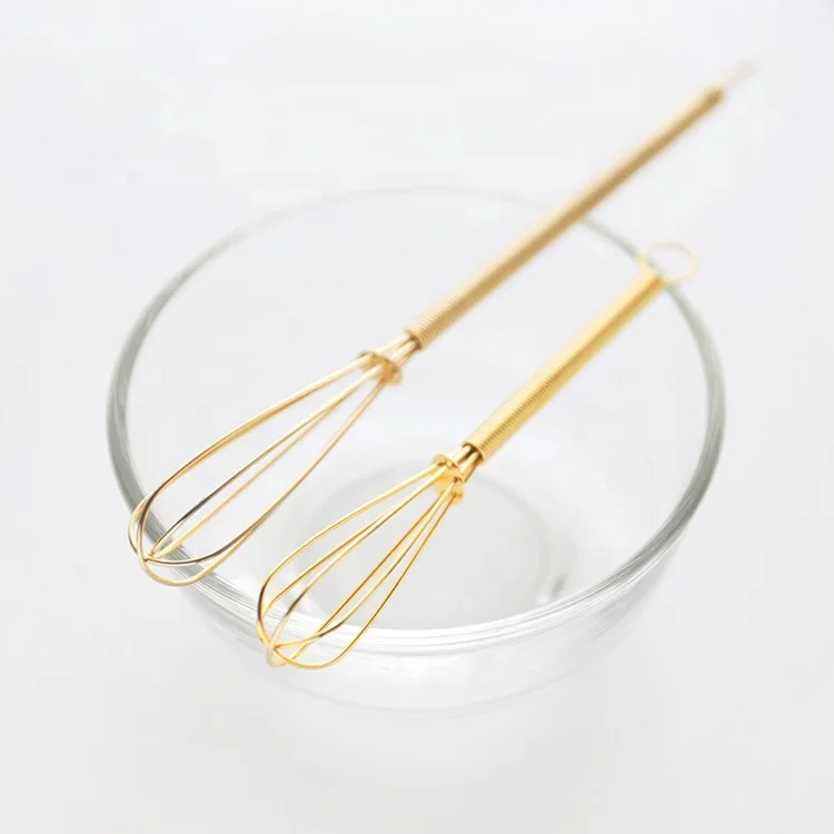 Stainless Steel Metal Eco Friendly Egg Tools Mini Wire Hand Mixer Whisk For Mixture Whipping Cream