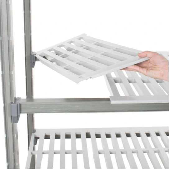 Cambro Elements Plastic 4 Tiers Kitchen Storage Shelving Commercial Rack Restaurant Kitchen Food Storage Rack