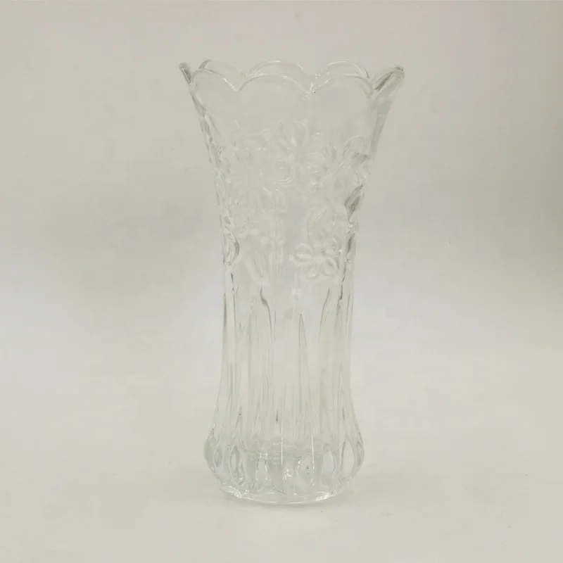 
Wholesale Cheap Decoration Crystal Glass Flower Vase for Home Decoration 