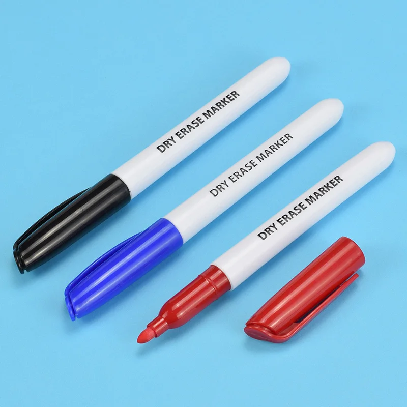 Classic and Durable Hot style Markers 3 Colors Dry Erase White board Marker Pen