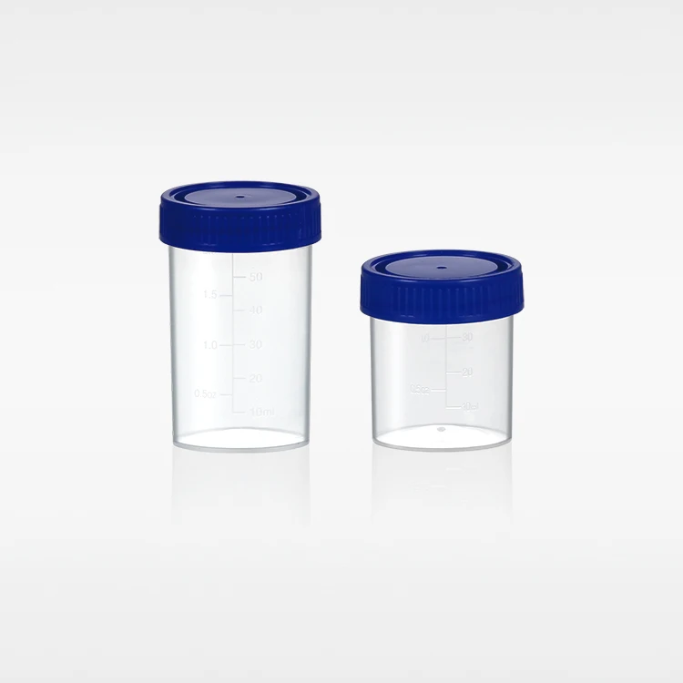 Various size recyclable hospital sputum cup urine cup for sale