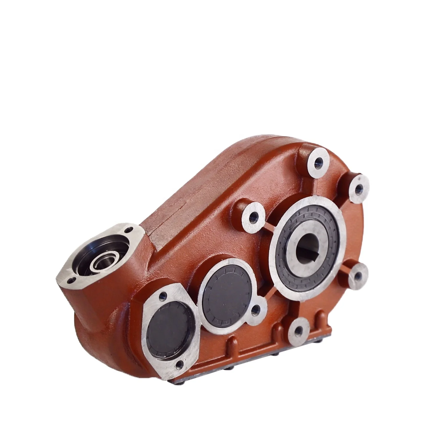 R=24.3:1&12.17:1 45/50/55mm input hole  Cast Iron Housing Tip-top High Quality Hydraulic Speeder Turf Spreader Reducer