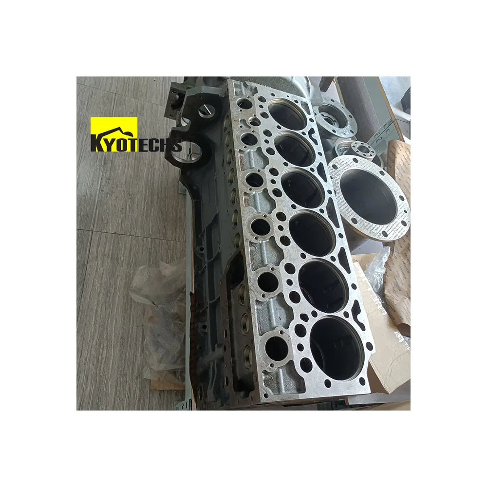S6D125E-2 блок цилиндров двигателя 6D125 D65E PC400-6