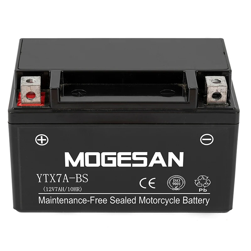 Sealed MF YB7B-BS 12v Two-Wheeler Tricycle Lead Acid Motorcycle Battery