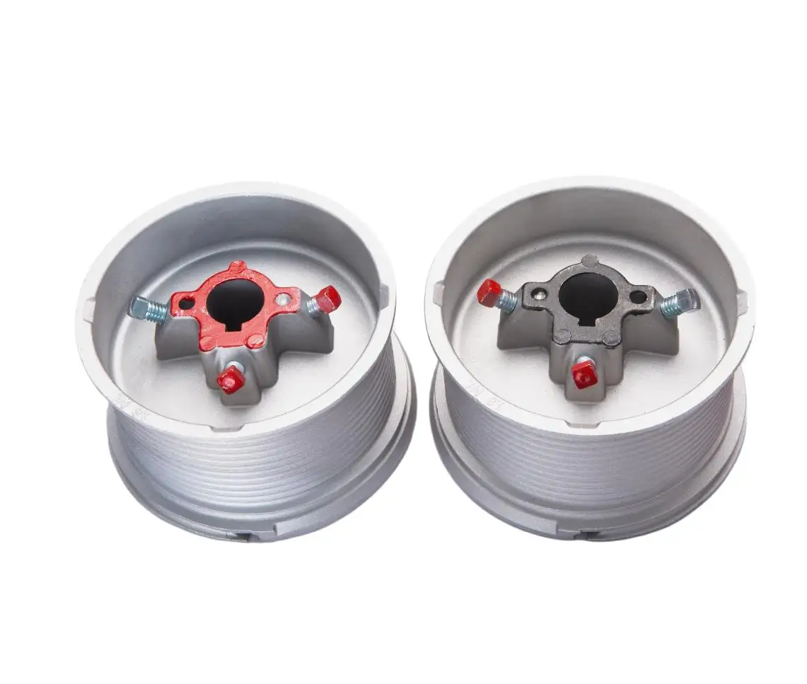Factory wholesale Aluminum Automatic Sectional Standard Lift Garage Door Cable Drum