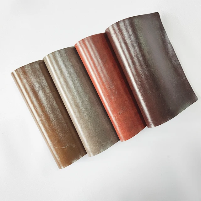 semi pu rexine leather manufacture custom pu leather for shoes synthetic leather production line