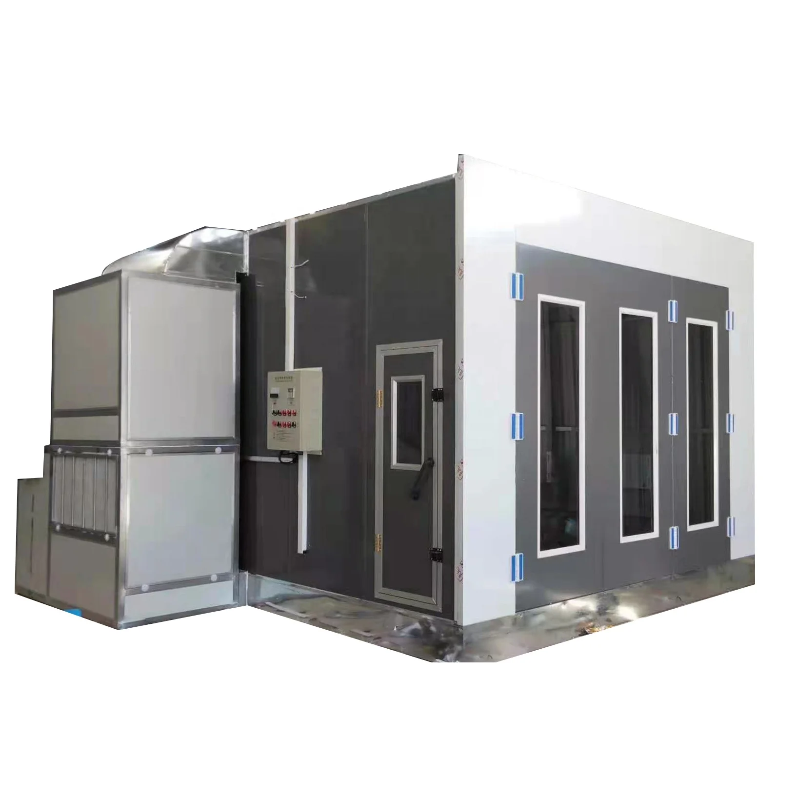 Customized Paint Spray Booth for Sale Light Power Tank Pump Color Class Electric Clean Filter Water Origin Type Lux Dia GUA HEPA