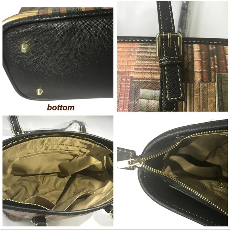 Aztec Tribal Native American Indians Navajo Print Large Leather Tote Bag Handbag Top Handles for Travel Women Shoulder Bags