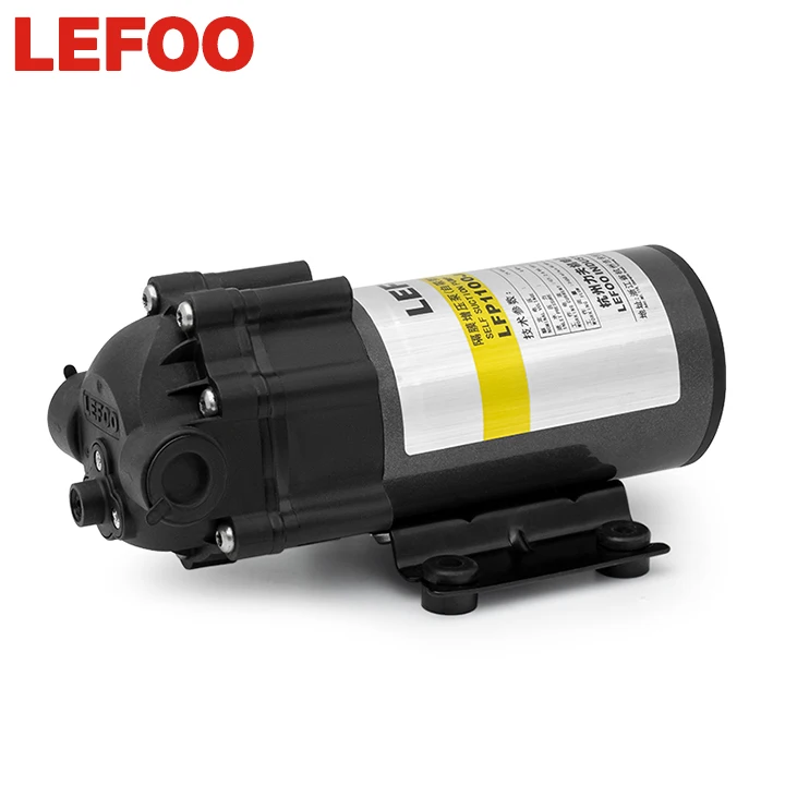 LEFOO 100GPD small size self-priming ro booster pump ro water purifier Diaphragm Booster Pump