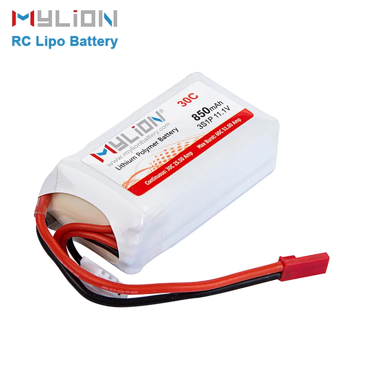 mylion 3.7v 7.4v 11.1v rc toy plane drone helicopter car boat mini lipo battery pack
