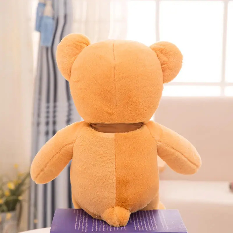 Custom giant teddy bear plush toy for wedding bulk small plush keychain Stuffed Animal Plush pillow huging promotion gift kids