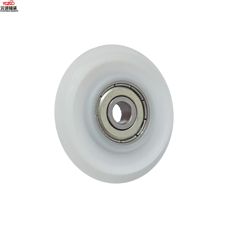 YCZCO 608zz bearing sliding wardrobe cabinet door 48mm u groove nylon roller