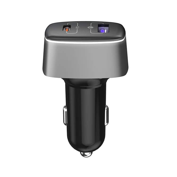 OEM высококачественное автомобильное зарядное устройство USB QC3.0 GPS быстрое 2 порта 3 1a для Samsung