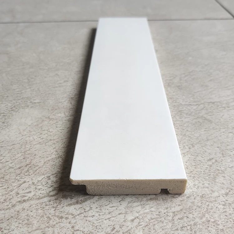 New Arrival Decorative Waterproof Easy Install Floor Accessories Polystyrene Wall Skirting Baseboard