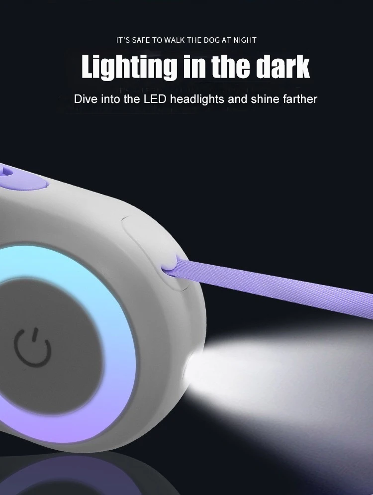 Wholesale Custom Tangle-Free Heavy Duty Hands Free Dog Leash for Medium Large Breed Dogs