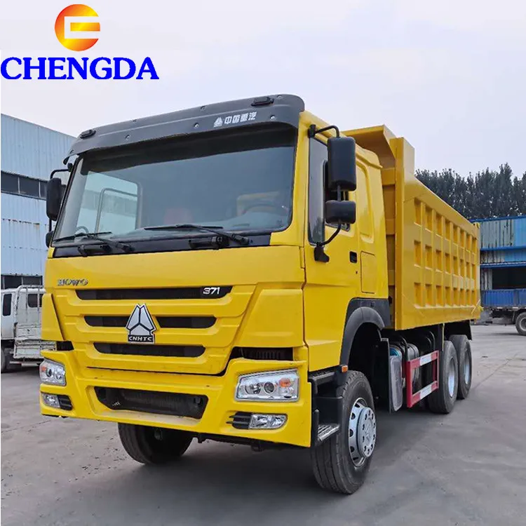 Хорошая цена и высокое качество 371HP HOWO 6*4 б/у самосвал в продаже